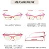 imageEyekepper 4pack Cat Eye Reading Glasses Blue Light Blocking Reader for Women4 Pack Mix Color