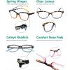 imageEyekepper 5 Pack Blue Lens Glasses Women Screen Light Filter Blocking UV Rays Readers for Reading Computer 2505 Pairs Mix