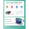 imageEyekepper 5 Pack Blue Lens Glasses Women Screen Light Filter Blocking UV Rays Readers for Reading Computer 250Blue Light Blockingb405 Pairs
