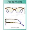 imageEyekepper 5 Pack Blue Lens Glasses Women Screen Light Filter Blocking UV Rays Readers for Reading Computer 250Blue Light Blockingb405 Pairs