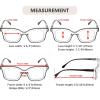 imageEyekepper 5Pack Reading Glasses Women Chic Readers Double Color5pcsmix