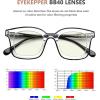 imageEyekepper 5Pack Reading Glasses Women Chic Readers Double ColorBlue Light Blocking Reading Glasses