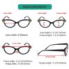 imageEyekepper 5pack Cat Eye Reading Glasses Women Readers5 Pack Mix Color