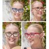 imageEyekepper 5pack Cat Eye Reading Glasses Women ReadersBlue Light Blocking Reading Glasses