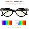 imageEyekepper 5pack Cat Eye Reading Glasses Women ReadersBlue Light Blocking Reading Glasses