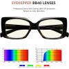 imageEyekepper Design Reading Glasses for Women Blue Light Blocking Computer Readers with Spring Hinges  Red 150BlackTortoise