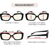 imageEyekepper Design Reading Glasses for Women Blue Light Blocking Computer Readers with Spring Hinges  Red 150Transparent2010