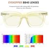 imageEyekepper Design Reading Glasses for Women Blue Light Blocking Computer Readers with Spring Hinges  Red 150Yellow