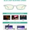 imageEyekepper 4Pack Design Reading Glasses Blue Light Blocking Oversized Computer Glasses Readers Women 12512 Pack Mix  Cg177