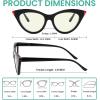imageEyekepper 4Pack Design Reading Glasses Blue Light Blocking Oversized Computer Glasses Readers Women 12512 Pack Mix  Uv2103
