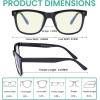 imageEyekepper 4Pack Design Reading Glasses Blue Light Blocking Oversized Computer Glasses Readers Women 12512 Pack Mix  Uvr080