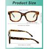 imageEyekepper 4Pack Design Reading Glasses Blue Light Blocking Oversized Computer Glasses Readers Women 12512 Pack Mix  Uvr2002