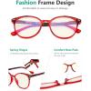 imageEyekepper 4Pack Design Reading Glasses Blue Light Blocking Oversized Computer Glasses Readers Women 12512 Pack Mix  Uvr9002d