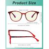 imageEyekepper 4Pack Design Reading Glasses Blue Light Blocking Oversized Computer Glasses Readers Women 12512 Pack Mix  Uvr9002d