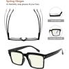 imageEyekepper 4Pack Design Reading Glasses Blue Light Blocking Oversized Computer Glasses Readers Women 125Ablue Light Blocking Reading Glasses