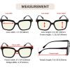 imageEyekepper 4Pack Design Reading Glasses Blue Light Blocking Oversized Computer Glasses Readers Women 125Cblue Light Blocking Reading Glasses