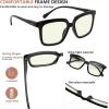 imageEyekepper 4Pack Design Reading Glasses Blue Light Blocking Oversized Computer Glasses Readers Women 125Cblue Light Blocking Reading Glasses