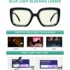 imageEyekepper 4Pack Design Reading Glasses Blue Light Blocking Oversized Computer Glasses Readers Women 125Eblue Light Blocking Reading Glasses
