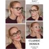 imageEyekepper 4Pack Design Reading Glasses Blue Light Blocking Oversized Computer Glasses Readers Women 125Eblue Light Blocking Reading Glasses