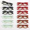 imageEyekepper 4pack Reading Glasses Blue Light Blocking Square Computer Glasses Readers Women 3012 Pack Mix  Uv2102