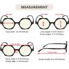 imageEyekepper 4 Pack Blue Light Filter Glasses Retro Small Lens Computer Reading GlassesBlue Light Blockingb404 Pairs