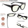 imageEyekepper 4pack Reading Glasses Blue Light Blocking for Women Bling Design Cateye Readers 200Blue Light Blocking Reading Glasses