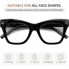 imageEyekepper 5Pack Cateye Reading Glasses for Women Stylish Readers5pcsmix