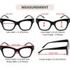 imageEyekepper 5Pack Cateye Reading Glasses for Women Stylish Readers5pcsmix
