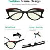 imageEyekepper 5pack Cat Eye Reading Glasses Blue Light Blocking Cute Reader for Women 15