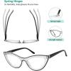 imageEyekepper 5pack Cat Eye Reading Glasses for Women Retro Cute Readers5 Pack Mix Color