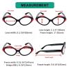 imageEyekepper 4pack Cat Eye Reading Glasses Blue Light Blocking Women Readers 4005 Pack Mix Color