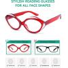 imageEyekepper 4pack Cat Eye Reading Glasses Blue Light Blocking Women Readers 4005 Pack Mix Color