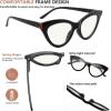 imageEyekepper 4pack Reading Glasses Blue Light Blocking Cateye Computer Glasses Readers Women 275Blue Light Blocking Reading Glasses