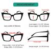 imageEyekepper Oversized Reading Glasses for Women Fashion Readers5 Pack Mix Color