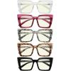 imageEyekepper Oversized Reading Glasses for Women Fashion ReadersBlue Light Blocking Reading Glasses