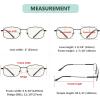 imageEyekepper UV Protection Progressive Reading Glasses 3 Levels Multifocus Readers Men Women Bendable Memory Frame Black 100Black
