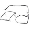 imageEyekepper UV Protection Progressive Reading Glasses 3 Levels Multifocus Readers Men Women Bendable Memory Frame Black 100M1704 Black