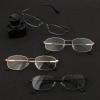 imageEyekepper UV Protection Progressive Reading Glasses 3 Levels Multifocus Readers Men Women Bendable Memory Frame Black 100Silver