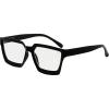 imageEyekepper Multifocus Progressive Computer Readers Women  Noline Trifocal Reading Glasses Blue Light Filter Oversize Frame  Tortoise 150Black