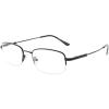 imageEyekepper UV Protection Progressive Reading Glasses 3 Levels Multifocus Readers Men Women Bendable Memory Frame Black 100M1704 Black