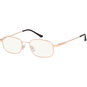 imageEyekepper UV Protection Progressive Reading Glasses 3 Levels Multifocus Readers Men Women Bendable Memory Frame Black 100Gold