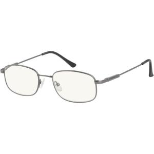 imageEyekepper UV Protection Progressive Reading Glasses 3 Levels Multifocus Readers Men Women Bendable Memory Frame Black 100Gunmetal