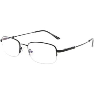 imageEyekepper UV Protection Progressive Reading Glasses 3 Levels Multifocus Readers Men Women Bendable Memory Frame Black 100M1704 Black