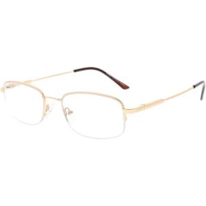 imageEyekepper UV Protection Progressive Reading Glasses 3 Levels Multifocus Readers Men Women Bendable Memory Frame Black 100M1704 Gold