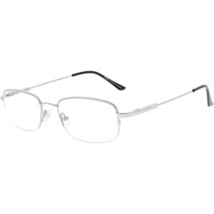 imageEyekepper UV Protection Progressive Reading Glasses 3 Levels Multifocus Readers Men Women Bendable Memory Frame Black 100M1704 Silver