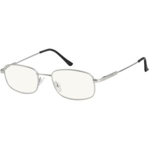 imageEyekepper UV Protection Progressive Reading Glasses 3 Levels Multifocus Readers Men Women Bendable Memory Frame Black 100Silver