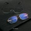 imageEyekepper 3 Levels Vision Multifocus Reading Glasses UV Protection Progressive Readers Men Women Bendable Memory FrameM1706 Gold