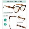imageEyekepper Blue Light Filter Multifocus Progressive Computer Readers Women  Oversize Noline Trifocal Reading GlassesTortoise