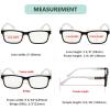 imageEyekepper Progressive Multifocus Reading Glasses Blue Light Blocking Men No Line Multifocal Readers BrownTortoise 150Blackmr008n