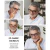 imageEyekepper Progressive Multifocus Reading Glasses Blue Light Blocking for Men No Line Multifocal ReadersBrownTortoisemr005n